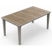 Deco Futura 166x96x74cm Ash Wood / Beige