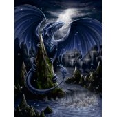 _7168691 Ravensburger dėlionė 1500 pc Black Dragon