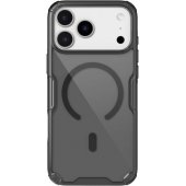 Nature TPU Pro Magnetic Cover iPhone 17 Pro Transparent Black