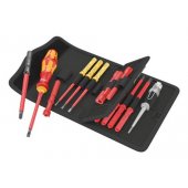 Wera Kraftform Kompakt VDE 18 Universal 1 Tool Finder, 18-piece, screw