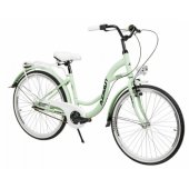 Vintage 26" 3-pavarų 2023 mėtų/ baltas matinis