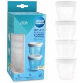 Motinos pieno / maisto laikymo indeliai 180ml 4vnt.