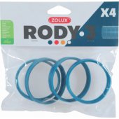 Zolux ZOLUX RODY3 connector 4 pcs color blue.