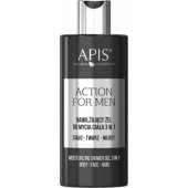 Apis APIS_Action For Men 3in1 nawilżający żel do mycia ciała twarzy i