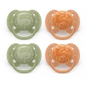 Avent Ultra Soft čiulptukas18m+ žalias/ oranžinis