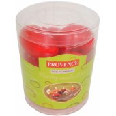 Candles Ball Red Ø4.5x3cm 8pcs