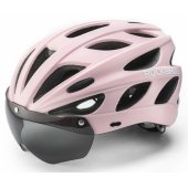 Helmet with Visor 58-62cm Pink