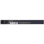 8 prievadų kelių sąsajų Cat 5 KVM jungiklis