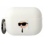3D Silicone NFT Karl Case for Airpods Pro 2 White