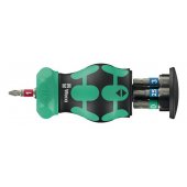 Wera Bicycle Set 5, 2025, bit set black/ green, 7-piece, 1/ 4", with rat