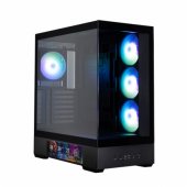 _8479217 Zalman P40 DS, ATX vidutinio bokšto kompiuterio korpusas, 4 x 120mm ARGB ventiliatoriai, Bl