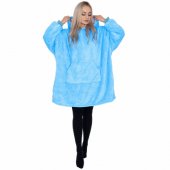 Hoodie Blanket Blue HA7319