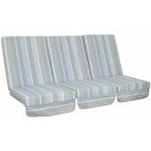 MONTREAL 114x52x9cm 3pcs Grey/ Blue