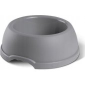 Barry King Miska plastikowa dla psów XXL, 3L, szara, śr. 32,5cm,