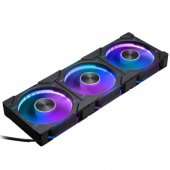D30 PWM Reverse Airflow D-RGB 3 vnt. korpuso ventiliatoriai 120 mm