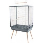 Zolux Neo Jili XL bird cage grey 81x48x132cm
