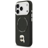 Karl Pin MagSafe Case iPhone 17 Pro Black