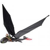 Dreamworks Dragons filmo skraidantis Toothless WLMX