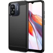 „Carbon Case Xiaomi Redmi 11A/ Poco C55/ Redmi 12C“, juodas
