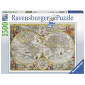 _7168688 Ravensburger dėlionė 1500 dalių Ancient Map
