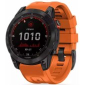 IconBand dirželis Garmin Fenix 3/ 5X/ 3HR/ 5X Plus/ 6X/ 6X Pro/ 7X, oranžinis