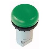 Eaton Indicator light 22mm green for bulbs with BA M2 caps