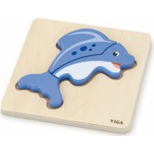 Viga Viga 59934 First puzzle on a pad - fish