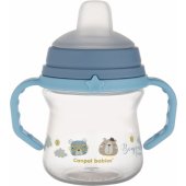 Cup with Silicone Spout FirstCup BONJOUR PARIS 6m+ 150ml 56/ 612 Blue