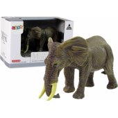 LeanToys Large Elephant Collector Figurine Animals of the World