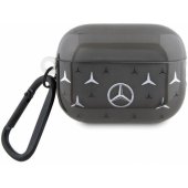 "MEAP28DPMGS Large Star Pattern Cover AirPods Pro 2" Black