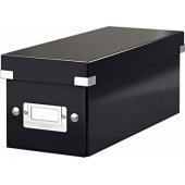 Leitz Click & Store archyvinė dėžė CD diskams, juoda (10K260A)