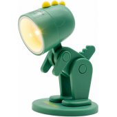 LED Animal Flashlight Green Dino wiith Base