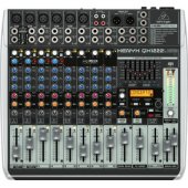 Behringer QX1222USB audio mixer 16 channels