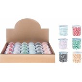 Craft with Fun CF OZDOBA DEK TASMA SZNUR 10M MIX SZPUL DI24/ 576