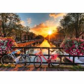 Ravensburger Feel Well & Puzzle - Bicycles in Amsterdam (200 pieces)