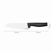 KNIFE MEDIUM COOKS HARD EDGE 17CM