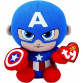 TY soft toy CAPTAIN AMERICA 15 cm