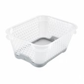 Basket A7 Jonas White 16x12x7cm