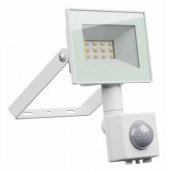 LED Floodlight Sensor 10W, 4000K, 230V White