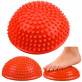 Sensory Hemisphere for Massage and Balance Exercises, Orange, 16 cm