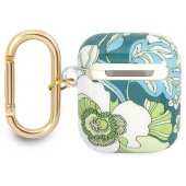 GUA2HHFLN Print Case for AirPods 1 / 2 Green Flower