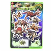 Fluorescent Dinosaurs Stars Luminous Wall Stickers