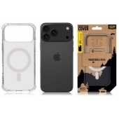 "MagForce Plyo Cover iPhone 17 Pro Max" Transparent
