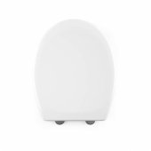 LA037062PEU7 Anti-bac Quick-release Toilet Seat, Whit