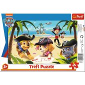 Trefl Puzzle 15 el frame Friends of the Dog Patrol