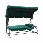 Garden swing Adjustable Seat Textylina 2 x 1 Green