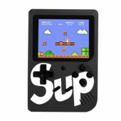 Retro Mini Sup 400 Juodas su žaidimais