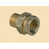 Hydroland Śrubunek prosty z oringiem 1®® mosiężny