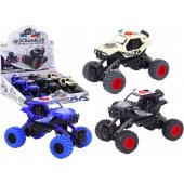 Police Car Friction Drive 3 Off-Road Colors