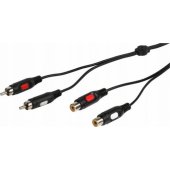 2xRCA - 2xRCA kabelis 2.5m (46018)